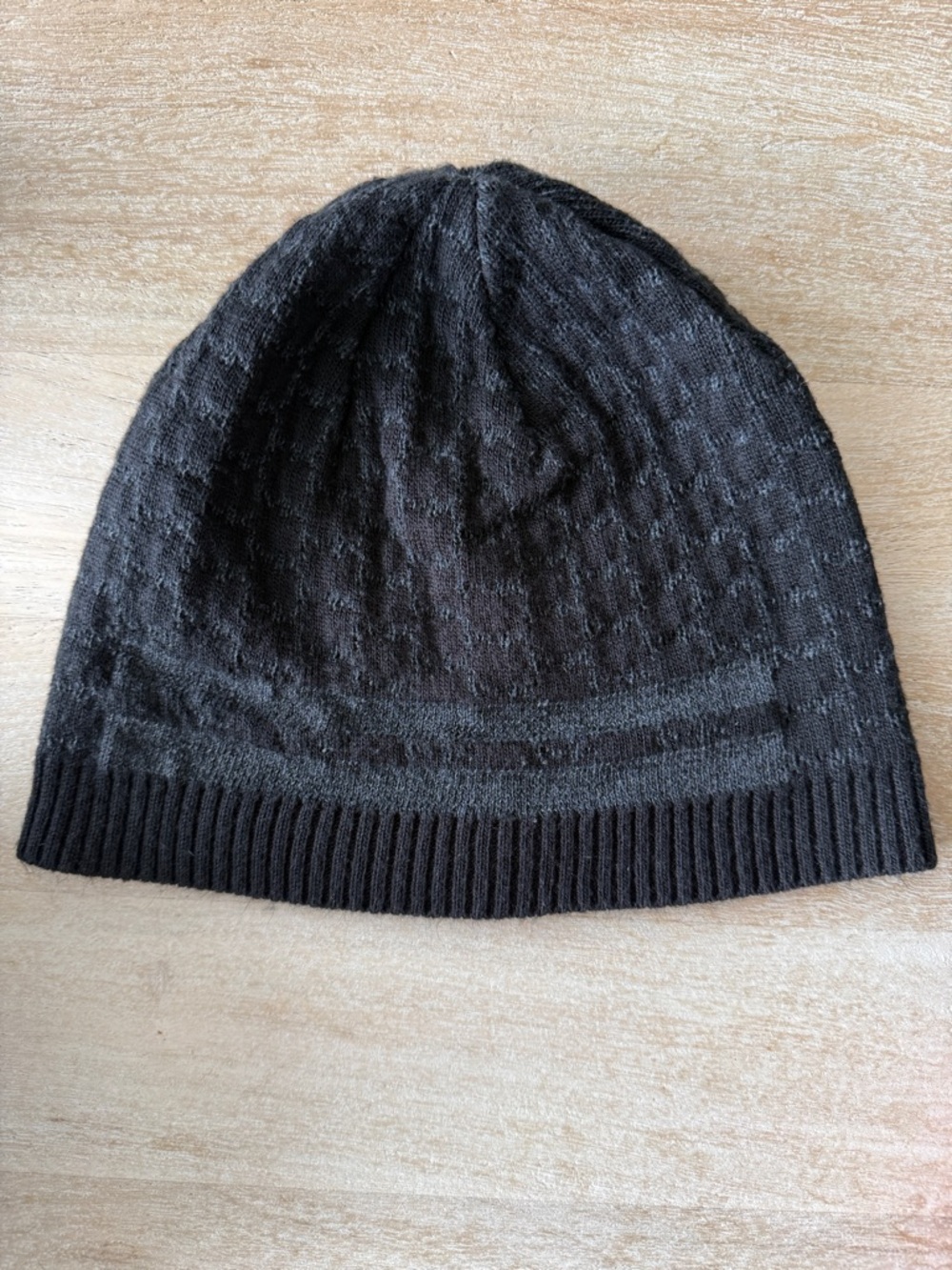 Michael Kors Black/Charcoal Knit Beanie